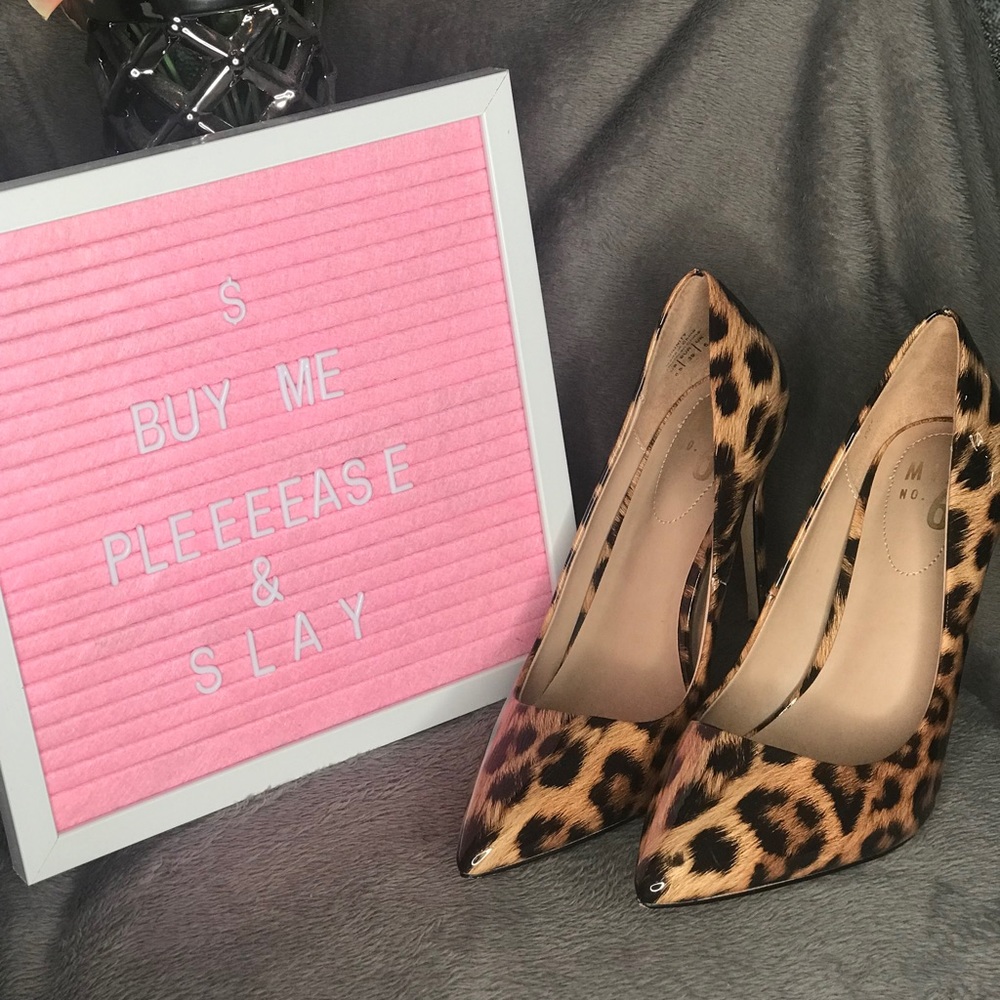 DSW LEOPARD SHOES